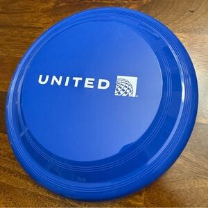 United Airlines Blue Frisbee
